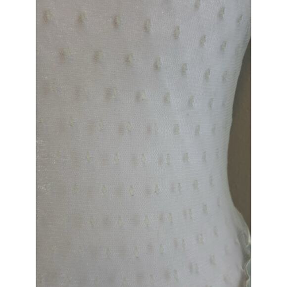 Flora Nikrooz Showstopper Chemise Ice Blue Ballerina Slip Nightie Floral Lace XS - Picture 15 of 16